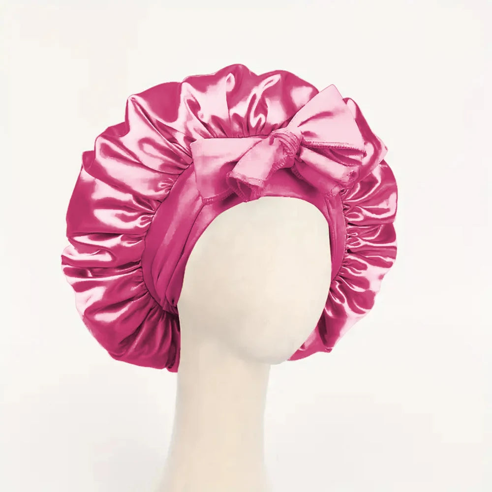 Satin Bonnet Silk Bonnet Adjustable Bonnet