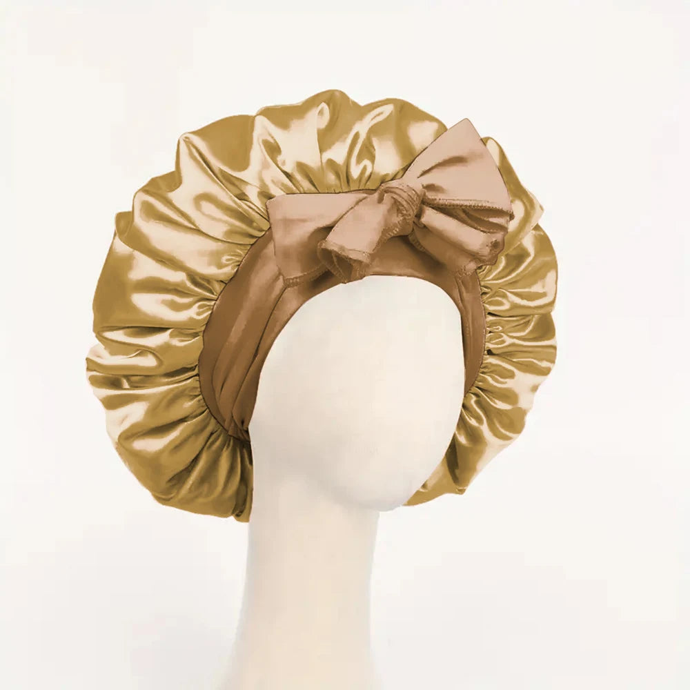 Satin Bonnet Silk Bonnet Adjustable Bonnet