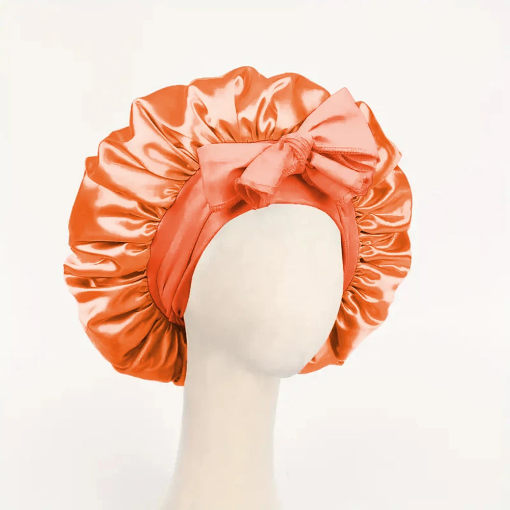 Satin Bonnet Silk Bonnet Adjustable Bonnet