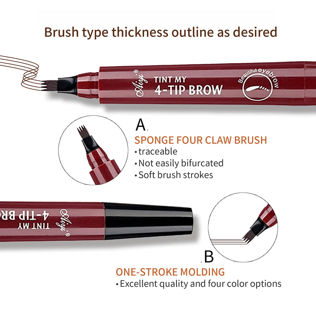 4 Fork mMcroblading Eyebrow Pencil