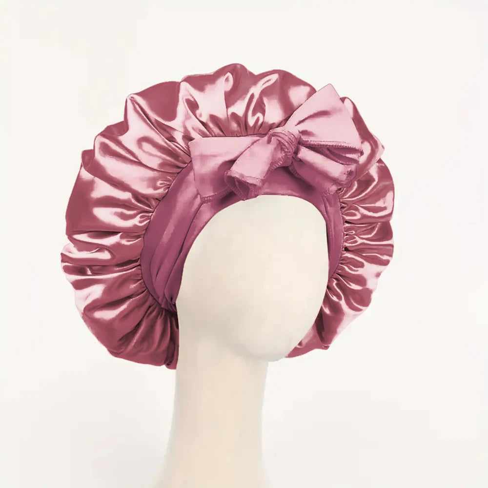 Satin Bonnet Silk Bonnet Adjustable Bonnet
