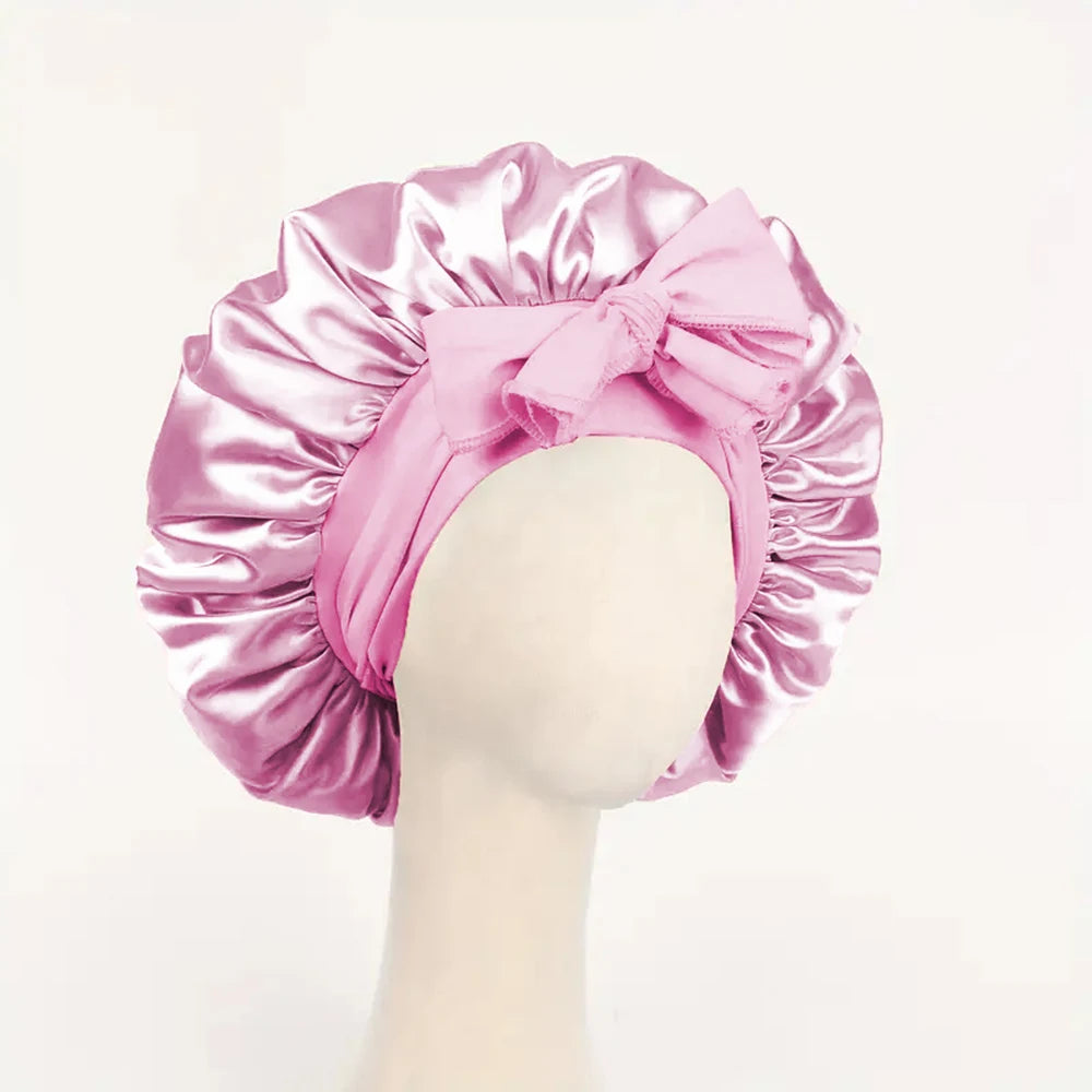 Satin Bonnet Silk Bonnet Adjustable Bonnet