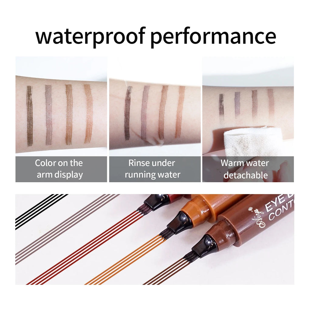 4 Fork mMcroblading Eyebrow Pencil