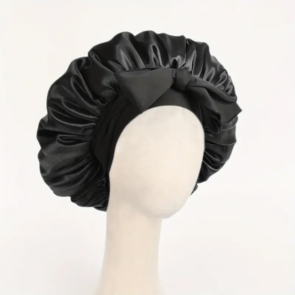 Satin Bonnet Silk Bonnet Adjustable Bonnet