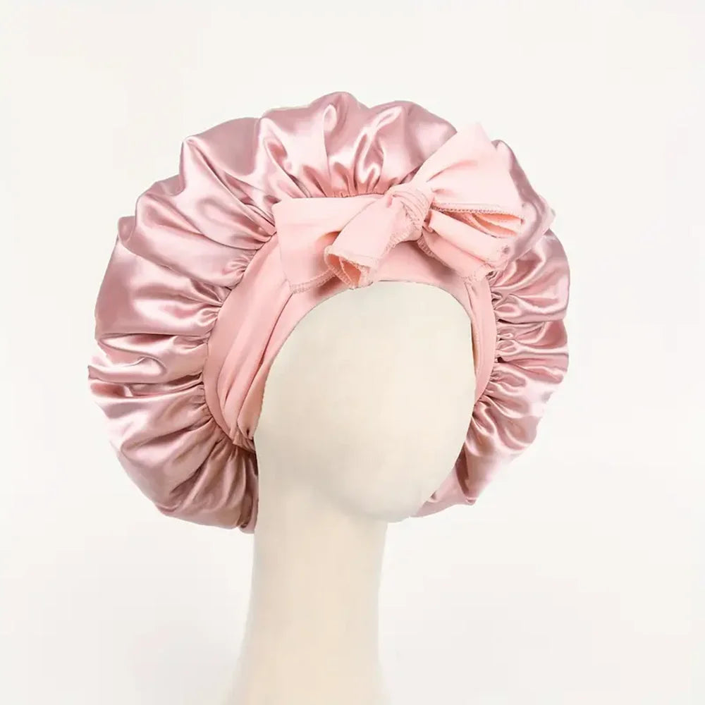 Satin Bonnet Silk Bonnet Adjustable Bonnet