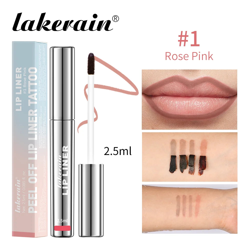 Waterproof Lip Liner Peel Off Tattoo Lipgloss