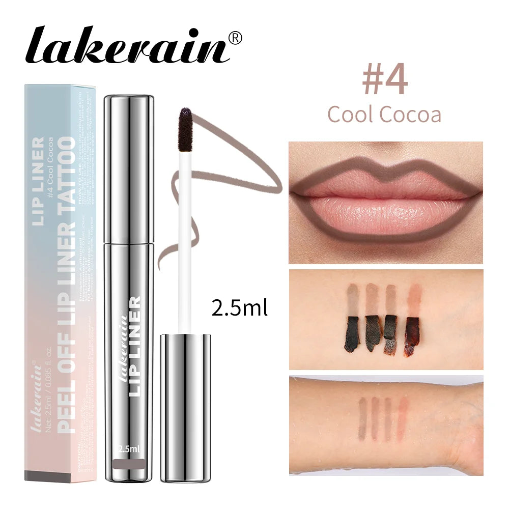 Waterproof Lip Liner Peel Off Tattoo Lipgloss