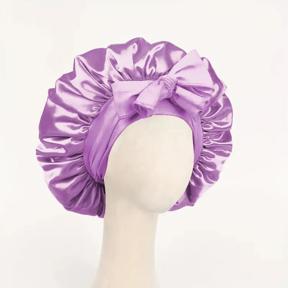 Satin Bonnet Silk Bonnet Adjustable Bonnet