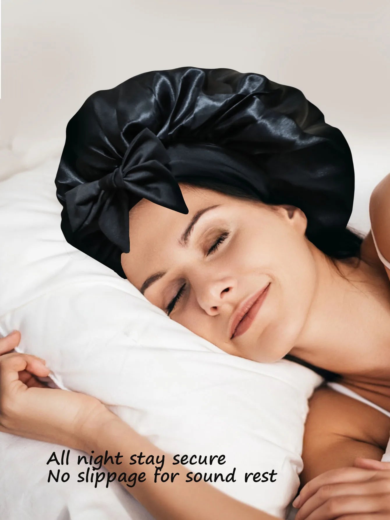 Satin Bonnet Silk Bonnet Adjustable Bonnet