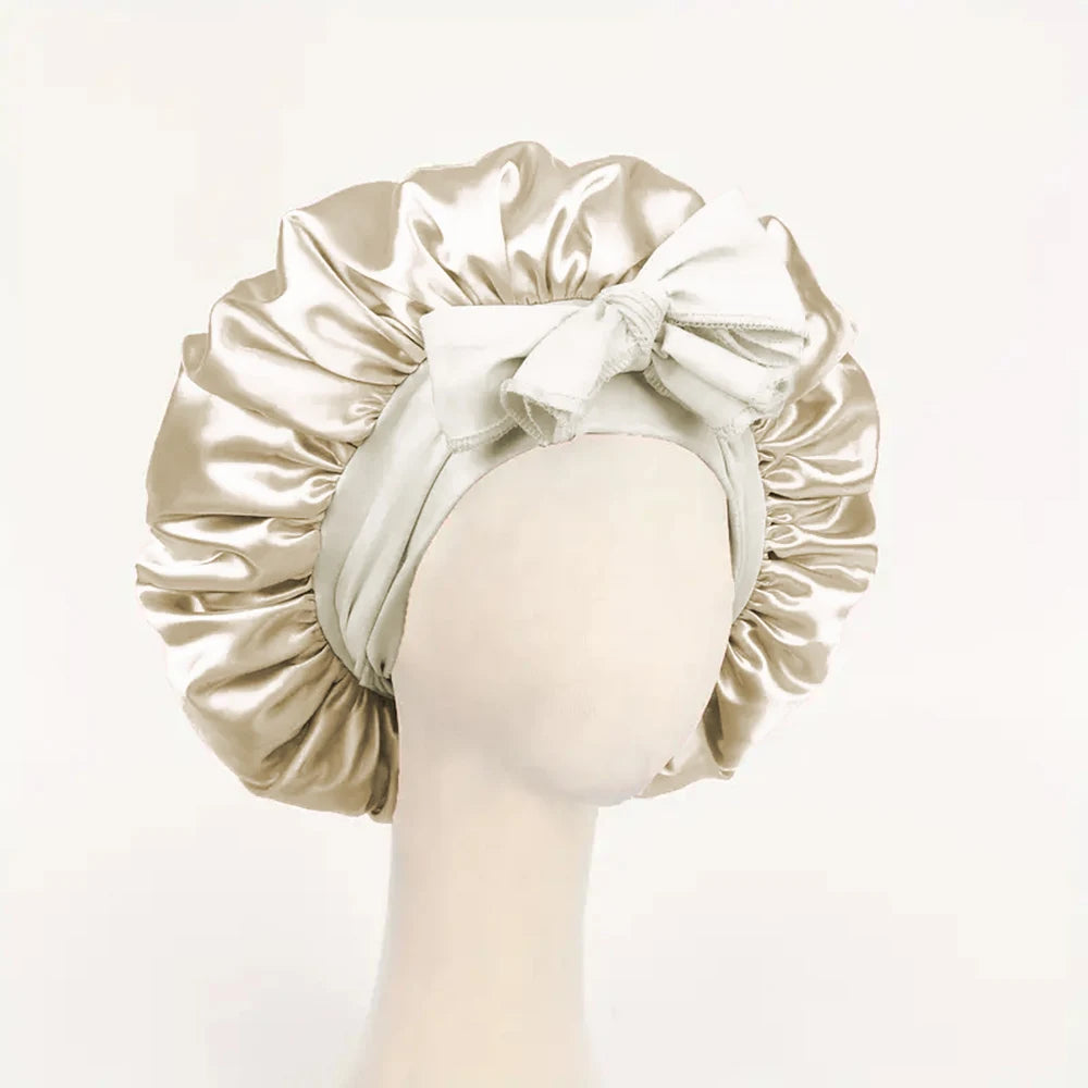 Satin Bonnet Silk Bonnet Adjustable Bonnet