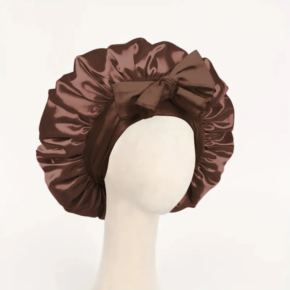 Satin Bonnet Silk Bonnet Adjustable Bonnet
