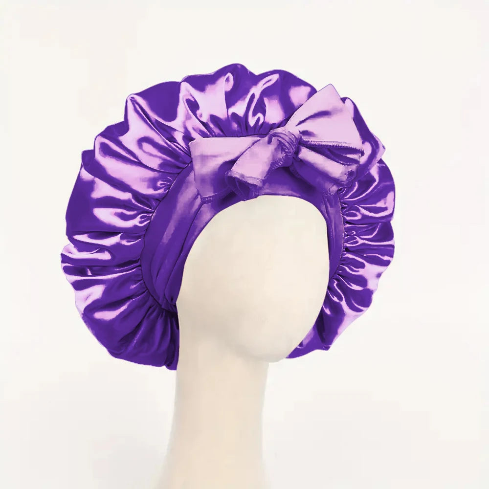 Satin Bonnet Silk Bonnet Adjustable Bonnet